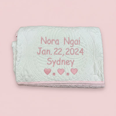 Custom Newborn blanket